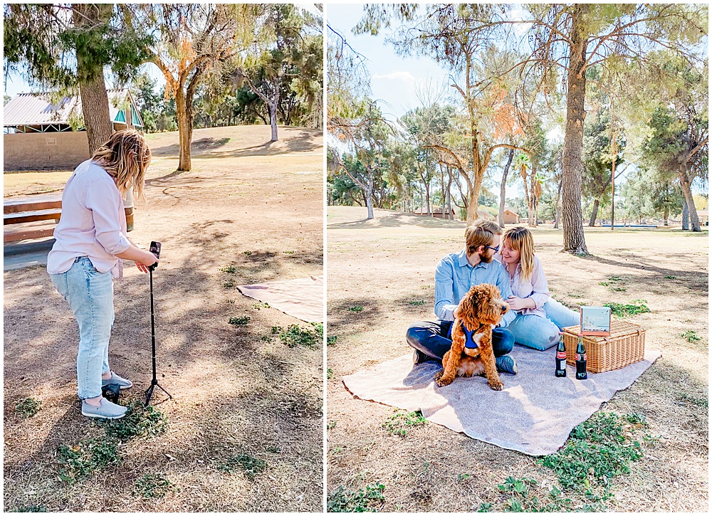 3 Ways To Take Photos in Public (by yourself) - setting up tripod