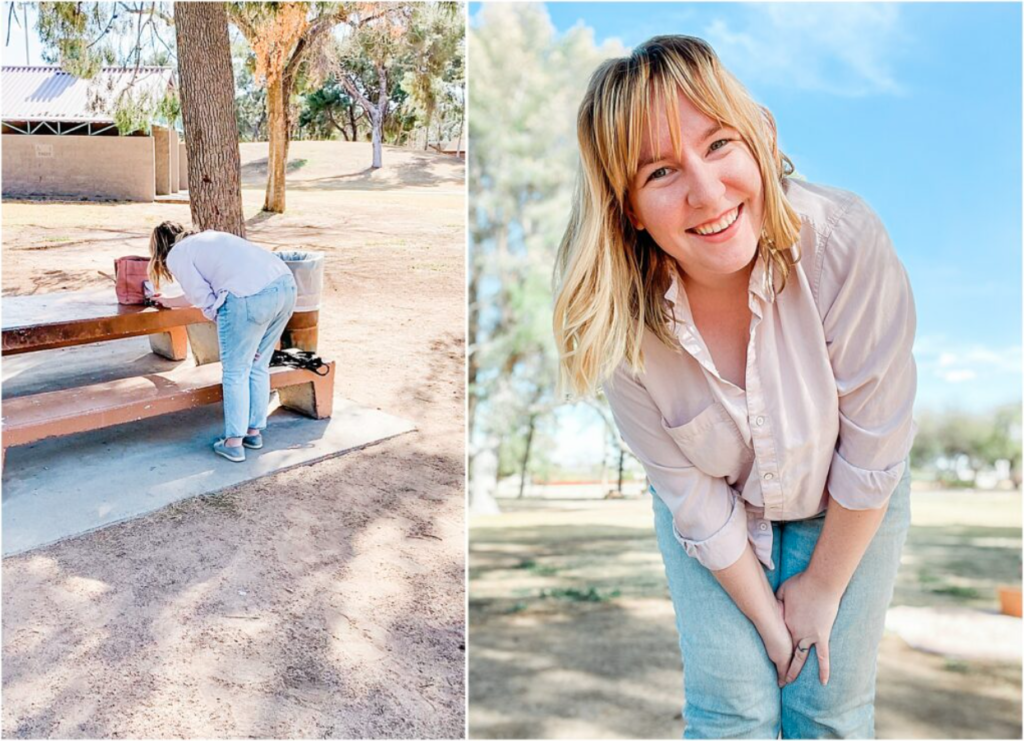 3 Ways To Take Photos in Public (by yourself) - set your phone somewhere