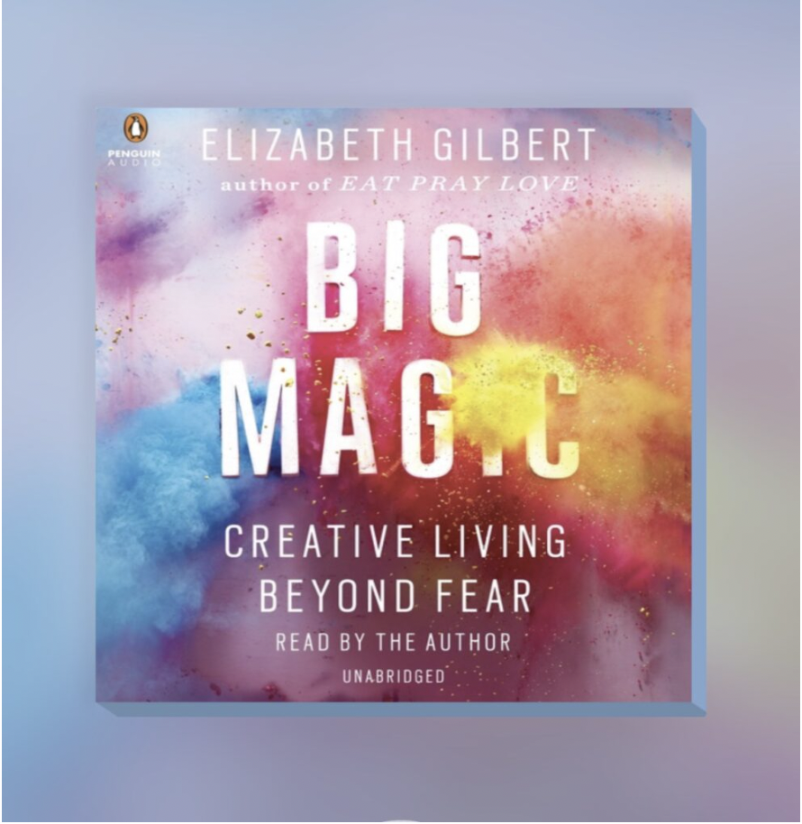audiobook reviews - picture of the cover of big magic