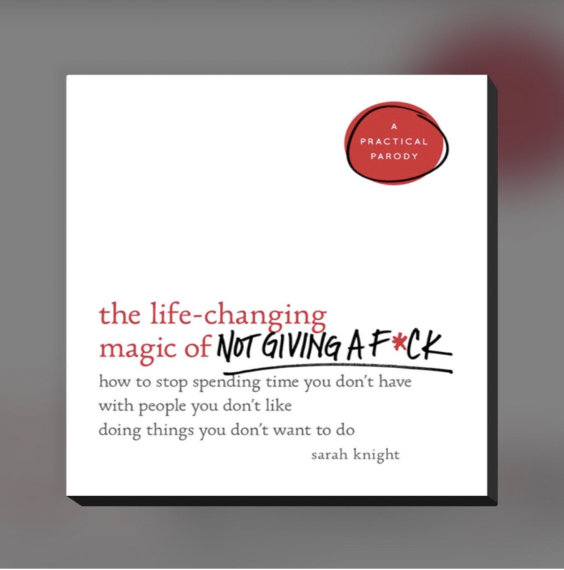 audiobook reviews - the life-changing magic of not giving a f*ck