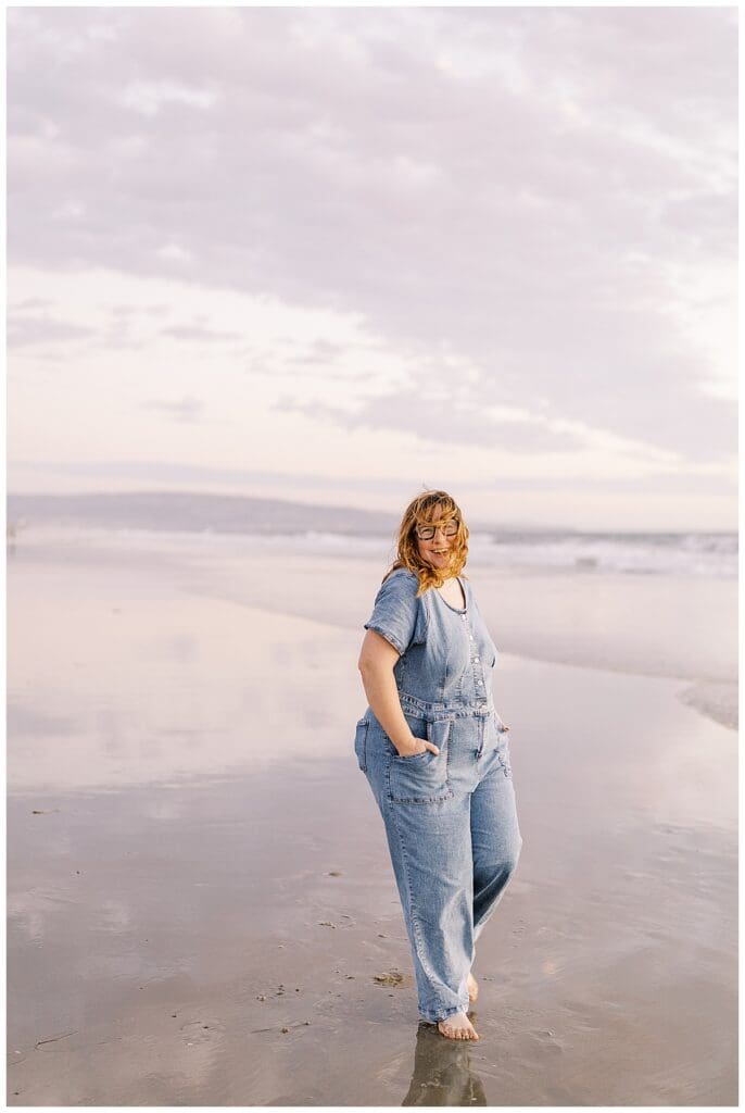 Individual portraits of Sam for her 31st birthday in Manhattan Beach